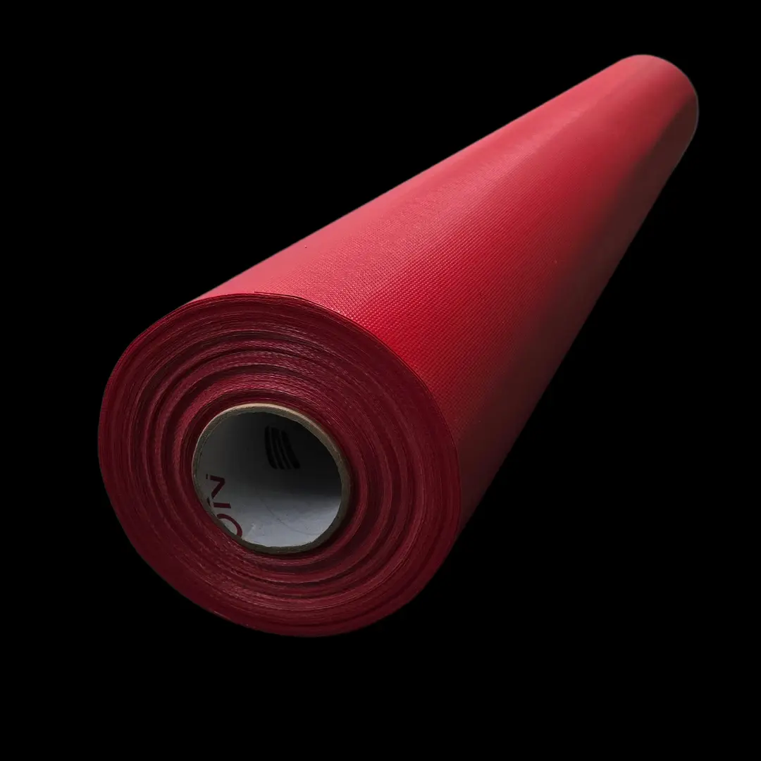 Rollo de lona roja ECTON